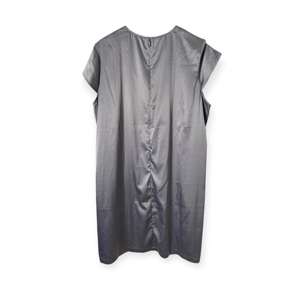 Universal Standard Alexandrina pocket dress - glossy lavender - Picture 4 of 6